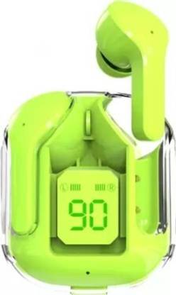 Seashot Smart Design UltraPods Buds With Charging Case Bluetooth Green Bluetooth