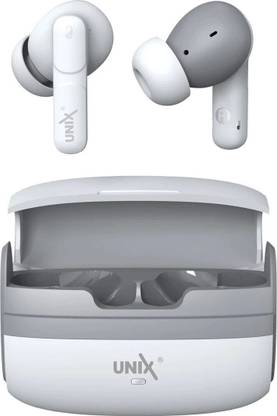 Unix Aerobeat Buds with up to 40 Hours Playback & AI ENC for Calls Bluetooth