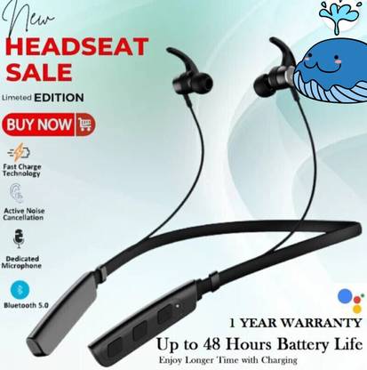 GPQ STORE Rokerz 235 Pro Wireless Bluetooth Neckband(0.19 Bluetooth