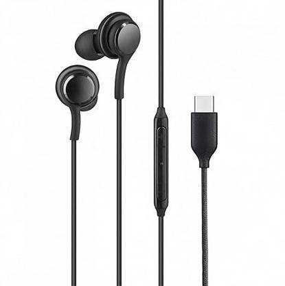 Niztech Type-C Wired Earphones – Dynamic Bass, Lightweight, Crisp Audio Wired