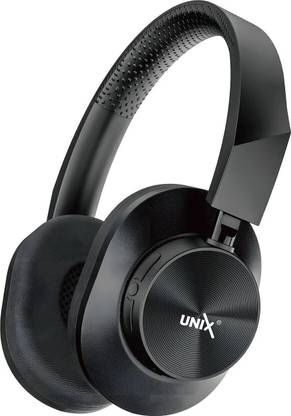 Unix Wireless Headphones I 36 Hrs PlaytimeI 40MM Drivrs I Adjustable Bluetooth