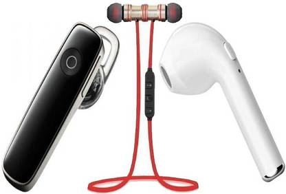P3A Magnet Red, i7 & K1 Bluetooth Pack of 3 Bluetooth