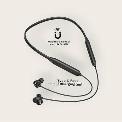 TWS Gaming Neckband With 48 Hrs Playtime, ENC, Fast Pairing Earphone_JY Bluetooth & Wired