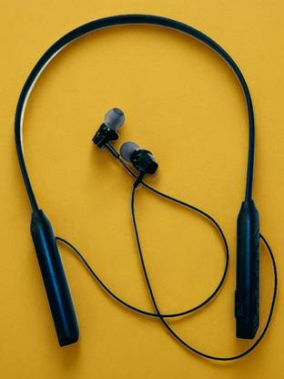 Nilesawar Z367 Neckband, Dedicated Switch, 40H Battery, Dual Pairing, Fast Charge Bluetooth
