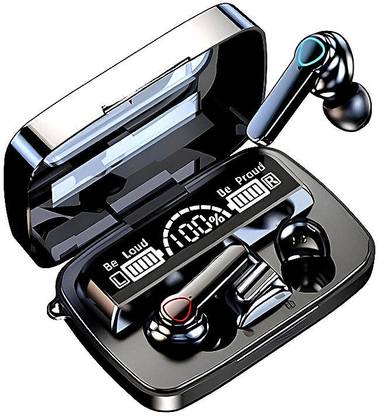 GUGGU M19 CrystalClear (Earbuds) HDAudio (Bluetooth Headset)with Long Battery LifeB121 Bluetooth