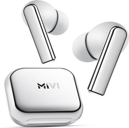 Mivi DuoPods i3 TWS,13mm Bass,45+H Playtime,AI ENC,Low Latency,Type C,5.3 BT headset Bluetooth