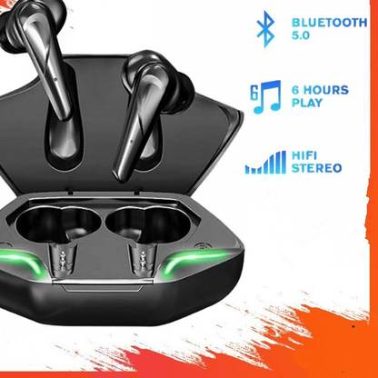Seashot Ks 08 Gaming TWS Earbuds, 48H Playtime,IPX5,Bluetooth v5.0,Voice Headset. Bluetooth