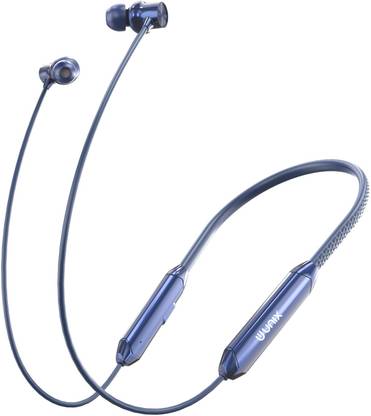 Unix Josh Neckband, 84H Playback, 10.2mm Driver, Deep Bass, Dual Pairing, HD Calls Bluetooth without Mic