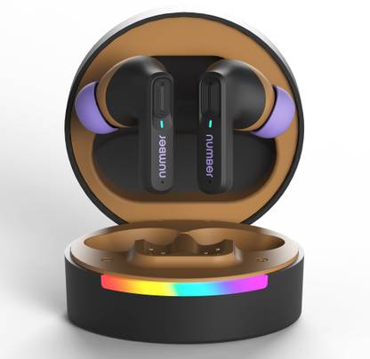 Number SuperBuds 555 with Dual Pair, 66H Battery, 32dB ANC|4Mic ENC|35ms Latency Gaming Bluetooth