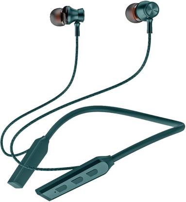 black-r Bluetooth in Ear Neckband Bluetooth Headset R-007 Wired