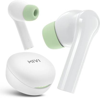 Mivi Duopods D4, 50Hrs Playtime, HD Call, Fast Charging, IPX4, Voice Assistant, 5.3v Bluetooth