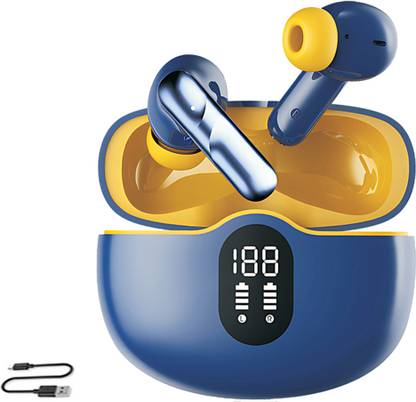 Chaebol New High Bass Latest 13mm Bass Drivers, IPX Sweat Proof, BT v5.3 Earbuds Bluetooth
