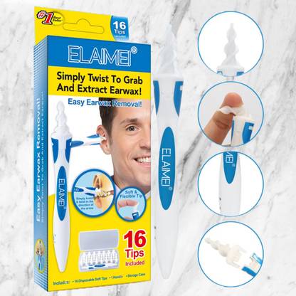 MALLADE Spiral Ear Cleaner Bp Monitor Adapter