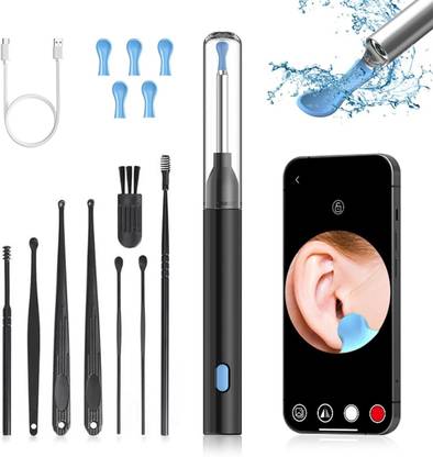 VISHIXIT 9 In 1 Rechargeable Ear Wax Cleaner Kit with Camera Baby Adults Gift Gadget