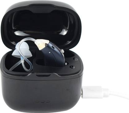 Dishan A-318 Seniors /Adults with Auto Noise Reduction Hearing Amplifier A-360D Rechargeable Multiple Mode BTE Hearing Aid