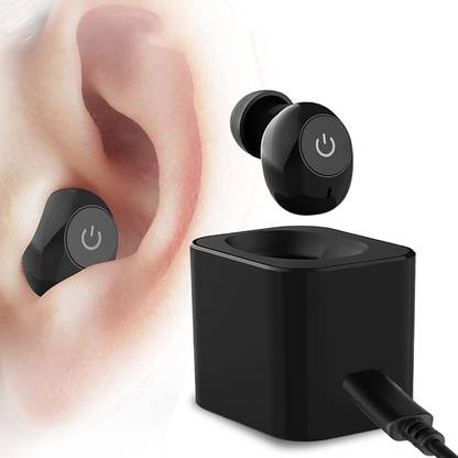 FCS Invisible Wireless Earbuds Sound Enhancement Hearing Amplifier K-81 OTC Hearing Amplifier Invisible For Mild to Moderately Severe Hearing Loss (ITC) In-The-Canal Hearing Aid