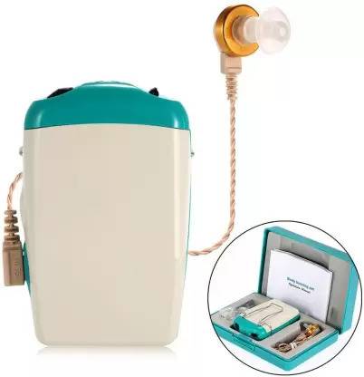 Aika for Suitable for Old and Adults Ages People With Long Battery Life and 8 Channel Free Additional Kit (Rs399) 3 Month Warranty Pocket Model Hearing Aid