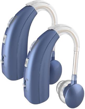 Fastwell F31 2 Unit For Both Ear Rechargeable hearing aid with Noise Cancelling, Nano Hearing Amplifier Assist Miracle Ear for Adults-Pair bte Hearing Aid
