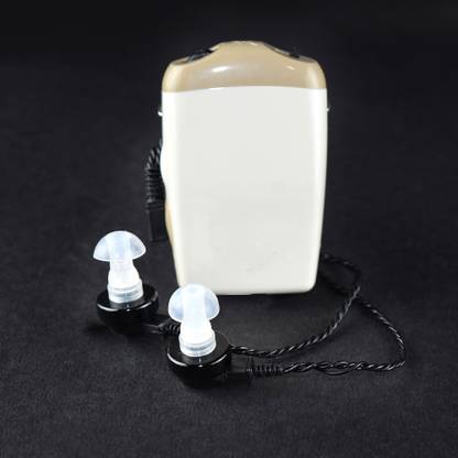 Dishan Super Fit Comfortable Easy to Operate 3Pin V cord For Both Ear P-178 Pocket Model Hearing Aid