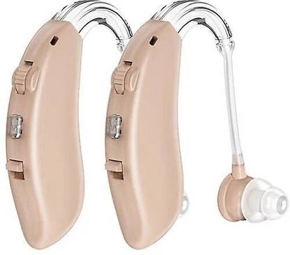 Fastwell F-40 , 2 unit For Both Ear Rechargeable Hearing Aids Machine with Noise Cancelling, Nano Hearing Amplifier Ear for Adults-Pair bte Hearing Aid