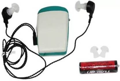 rsc healthcare Pocket Modal Both Ear Hearing Amplifier for seniors Old Age V-2 Cord-UN-118 Pocket Machine Hearing Aid