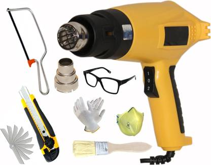 Digital Craft 2000W Heat Gun Kit – With Cutter & Hack Saw 2000 W Heat Gun