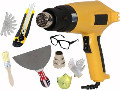 Digital Craft Hot Air Gun 2000W,Cutter,Scraper 2000 W Heat Gun