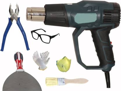 Digital Craft Hot Air Gun 2200W,8"Inch Combination Plier,Scraper 2200 W Heat Gun