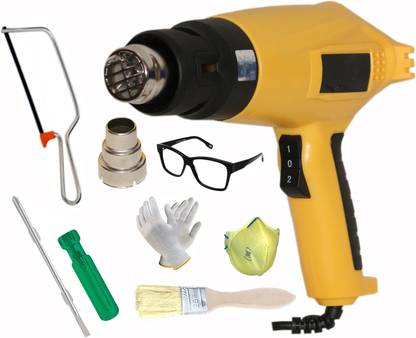 Digital Craft Hot Air Gun 2000W,Hack Saw ,6Inch 2 In 1 Screw Driver, 2000 W Heat Gun