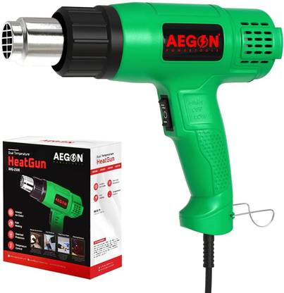 AEGON AHG2500 Dual Speed Heat Gun | 2000W Fast Heating, Temp Control, Overload Safety 2000 W Heat Gun