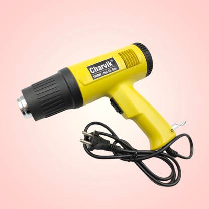 Charvik 1800W with Dual Temprature heat gun for Shrink Wrapping Packing, Stripping Paint 1800 W Heat Gun