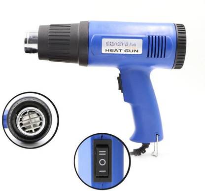 PR Creations Hot Air Heat Gun, 2 Modes, Shrink Wrapping Tool, Soldering Heat Gun 1500 W Heat Gun
