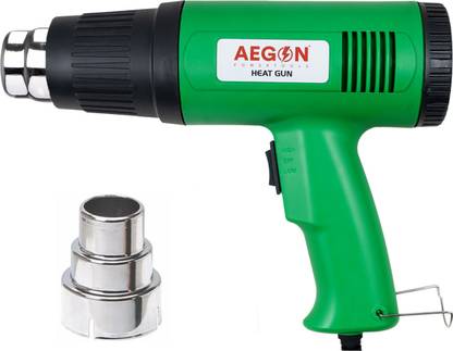 AEGON AHG-1600 Heat Gun - Dual-Speed, Variable Temp (180°C - 630°C) For DIY, Crafts, 1600 W Heat Gun