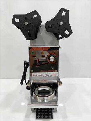 SGCE Automatic Cup Sealer | Heavy Duty Cup Foil Sealing Machine Table Top Heat Sealer