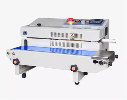 Omicron SS Body Horizontal Band Seling Machine Table Top Heat Sealer