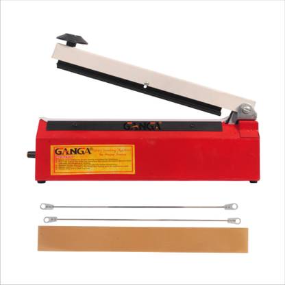 GANGA 8 Inch Poly Sealing Machine , Pouch Sealer , Pepsi Packing Machine Hand Held Heat Sealer