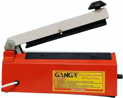 GANGA 8 inch Pouch Sealer, Pepsi Packing Machine, Poly Sealing Machine Hand Held Heat Sealer