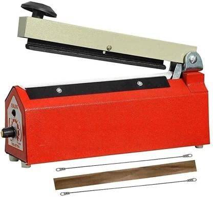 VETWIN 8" inches Impulse Heat Sealer Plastic Pepsi Cutting Packing Machine Hand Held Heat Sealer