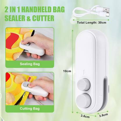 Wifton Portable Resealer Machine with Pouch Hand Held Heat Sealer