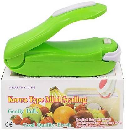 Teleshopping Plastic Mini Sealing Machine Plastic Bag Sealer Hand Held Heat Sealer