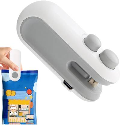 TheQualityCart Portable Mini Sealing Machine, Handheld Packet Sealer for Food Hand Held Heat Sealer