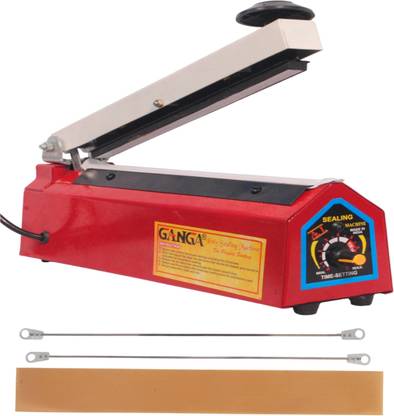 GANGA 8 Inch Pouch,Pepsi,Candy,Bag Packing, sealer,Poly Sealing Machine Hand Held Heat Sealer