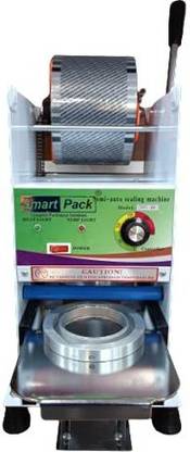 SmartPack PACK manual cup sealing machine (Green) Hand Held Heat Sealer