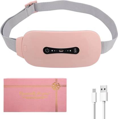 sellastic Heating Pad Period Pain Relief Rechargeable Massager 3 Heat Level 6 Massage Mode Heating Pad