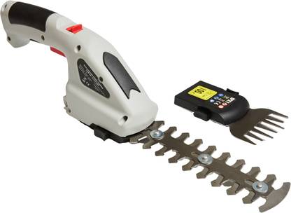 IZOM IZ-HT-7.2V, BATTERY OPERATED AND GRASS TRIMMER WITH 2 BALDES IZOM cordless Hand Operated Hedge trimmer with 7.2V Li Ion Battery Hedge Shear