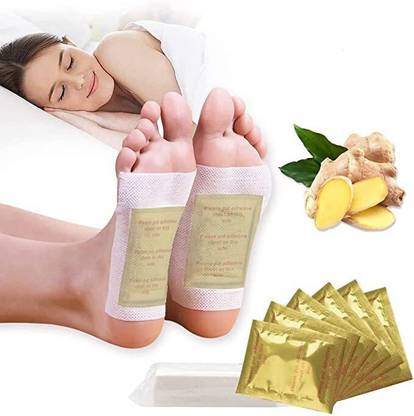 Acumart Health Foot Patches for Stress Relief, Remove Toxins Cleansing Detox 1 BOXES=10 Patches Heel Tip Replacements
