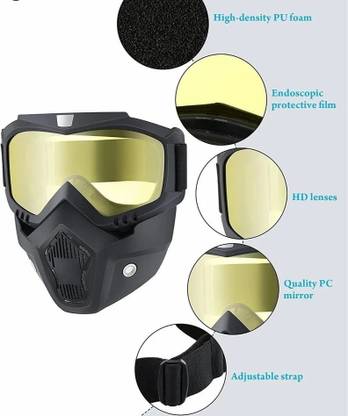 Moliyam Vega helmet breathable face mask 03 Helmet Breath Guard