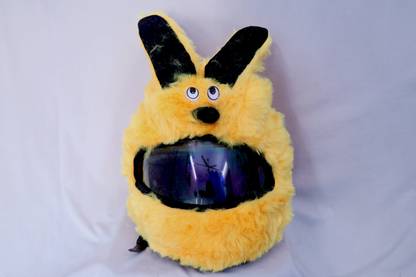 M S Enterprises Bunny_Cover For Helmet Helmet Buckle Clip