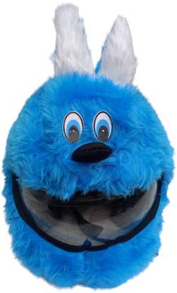 BestLook Funny Ridding Rabbit Design Bunny Helmet Cover for Full Face Helmet Cover Helmet Buckle Clip