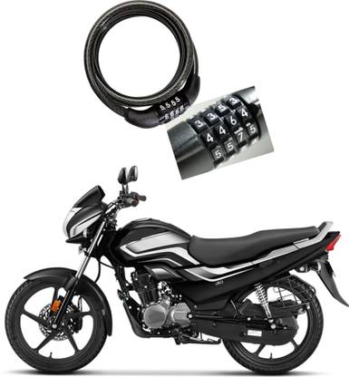 Motormana Iron Combination Lock For Helmet